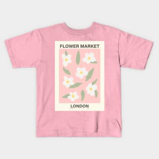 Flower Market Kids T-Shirt